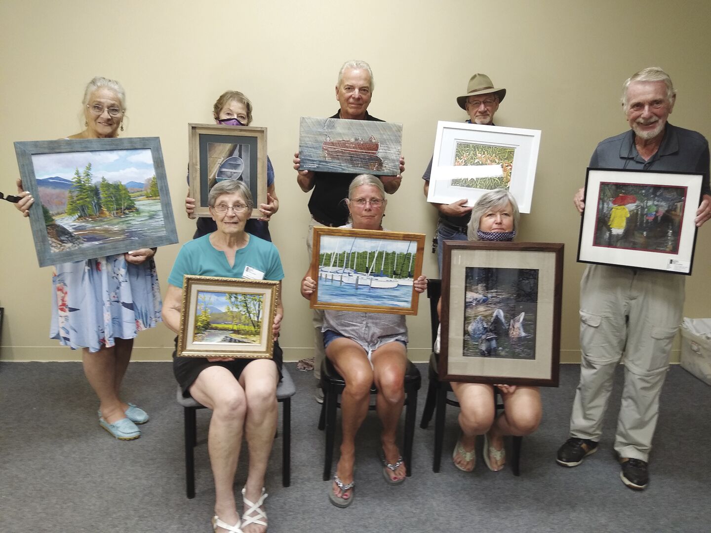 Artist of the Month winners at LRAA